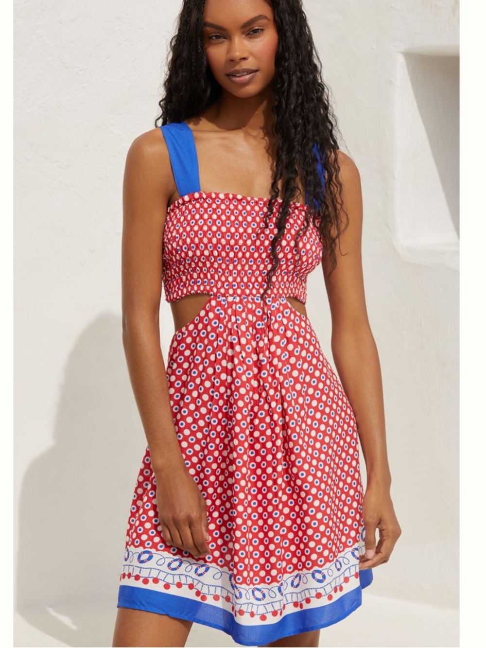 Nwot Celandine Red Polka Dot Dress - S
